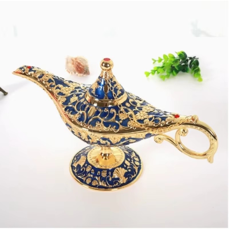 Collectible Vintage Lamps - Vintage magische legende Aladdin Genie lamp