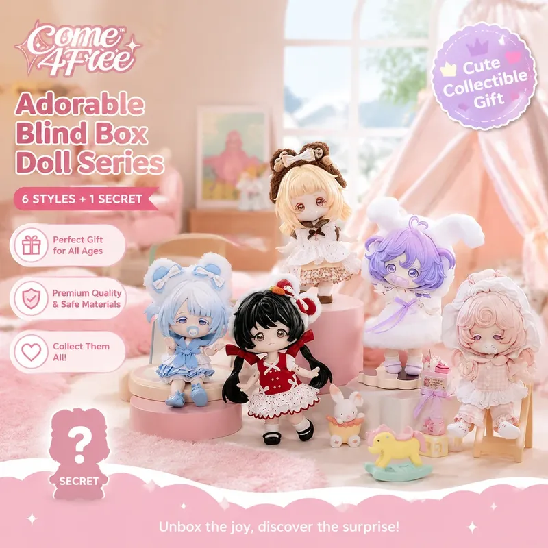 Collectible & Vintage Dolls For Wedding - Come4free Blind Box Series Bjd Poppenkleding