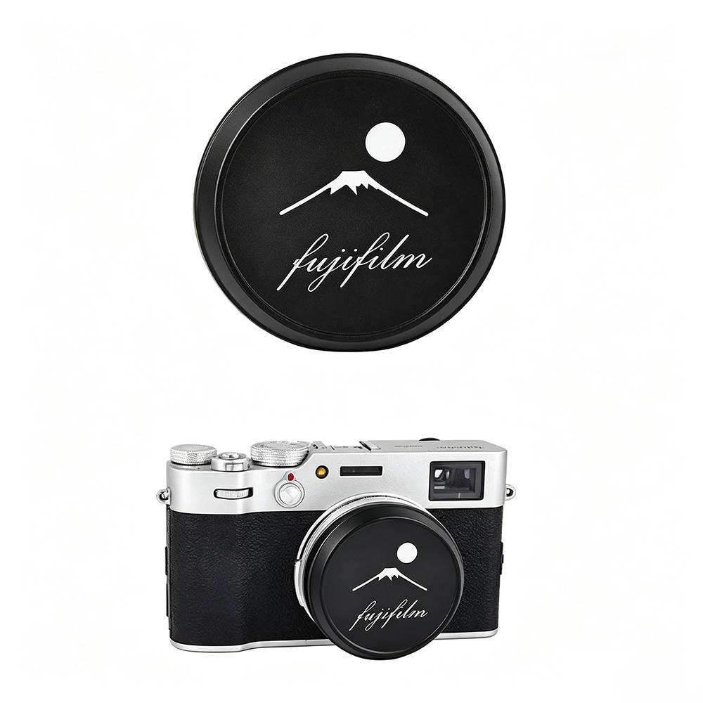 Lens Cap Vintage - Vintage Metalen Lensdop Voor Fujifilm X100/X100V/X100VI/X100S/X100T/X100F/X70