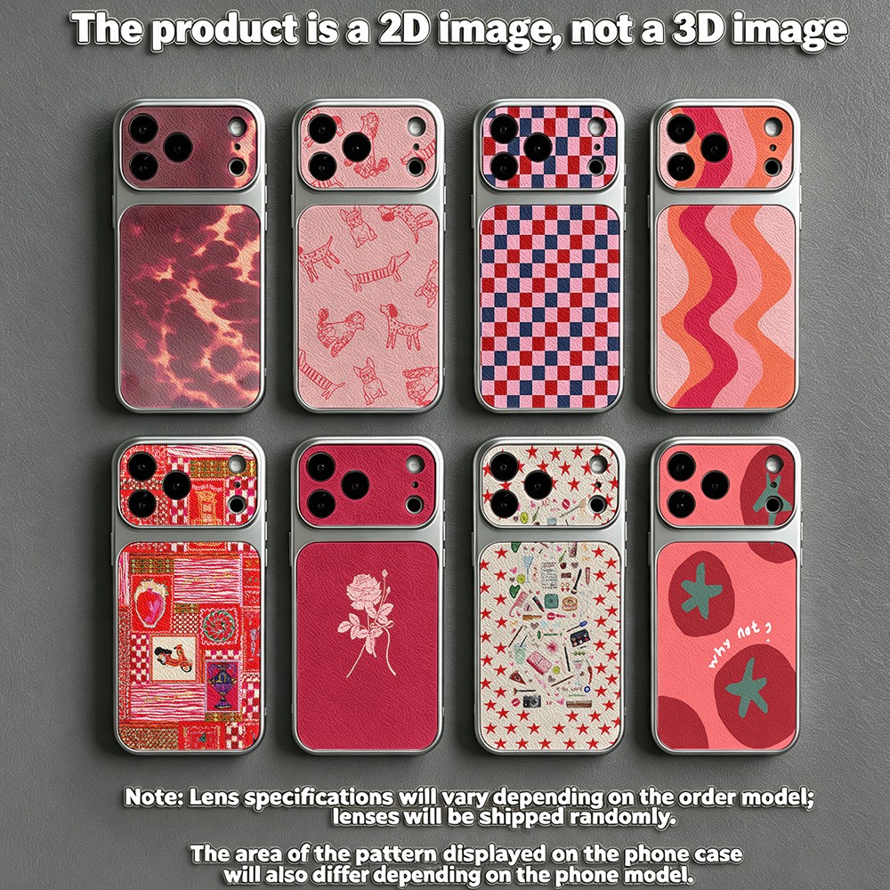 Vintage Cartoon Collectible - Vintage Red Print Collection iPhone-hoesje voor