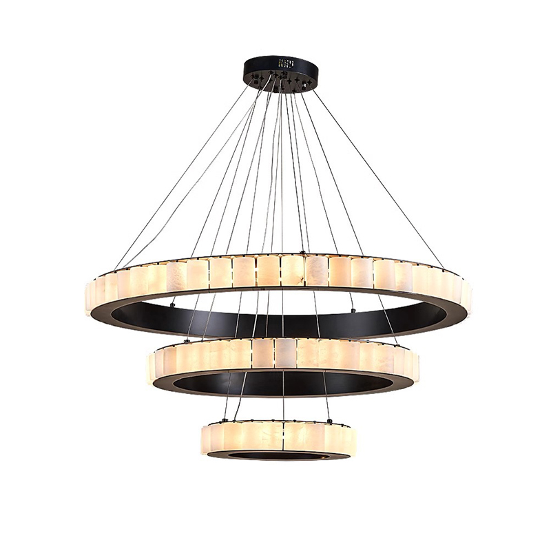 Collectible Vintage Lamps - Vintage klassieke marmeren collectie dimbare LED-hanglamp