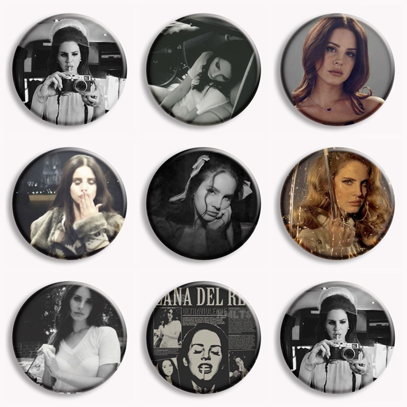 Vintage Collectible Pins - I Love Luna Vintage Artistieke Retro