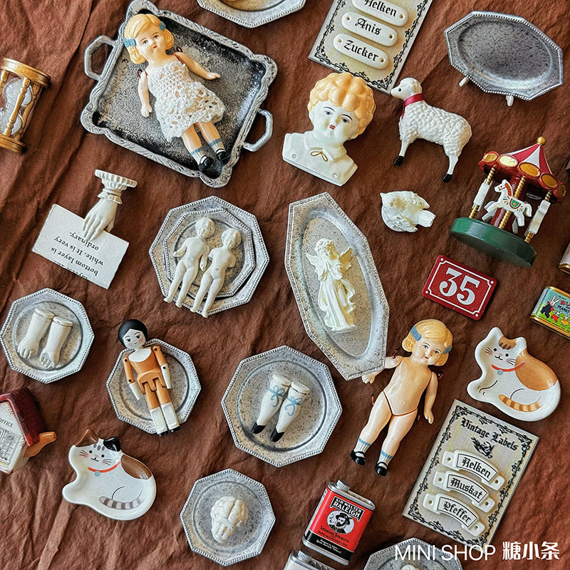 Miniatuur vintage poppenset, h - Vintage Collectible Dolls recensie en prijs