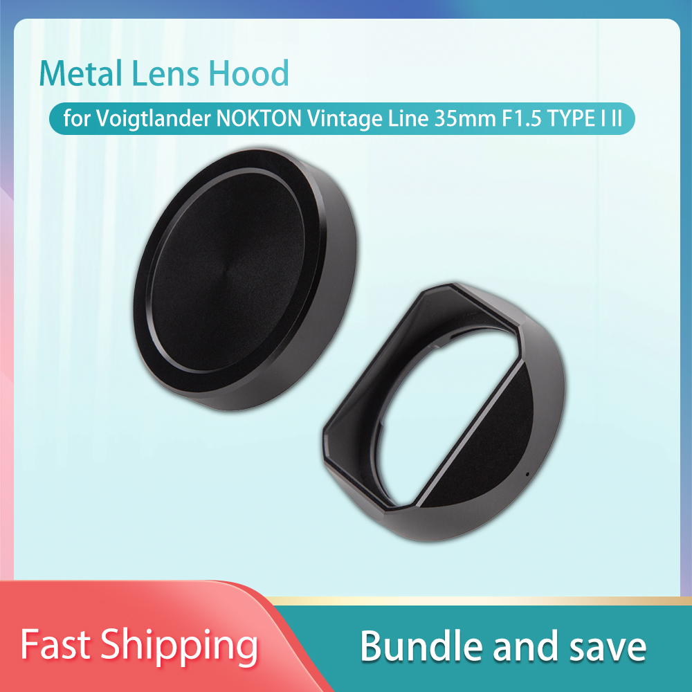 Metalen zonnekap voor Voigtlan - Lens Cap Vintage recensie en prijs