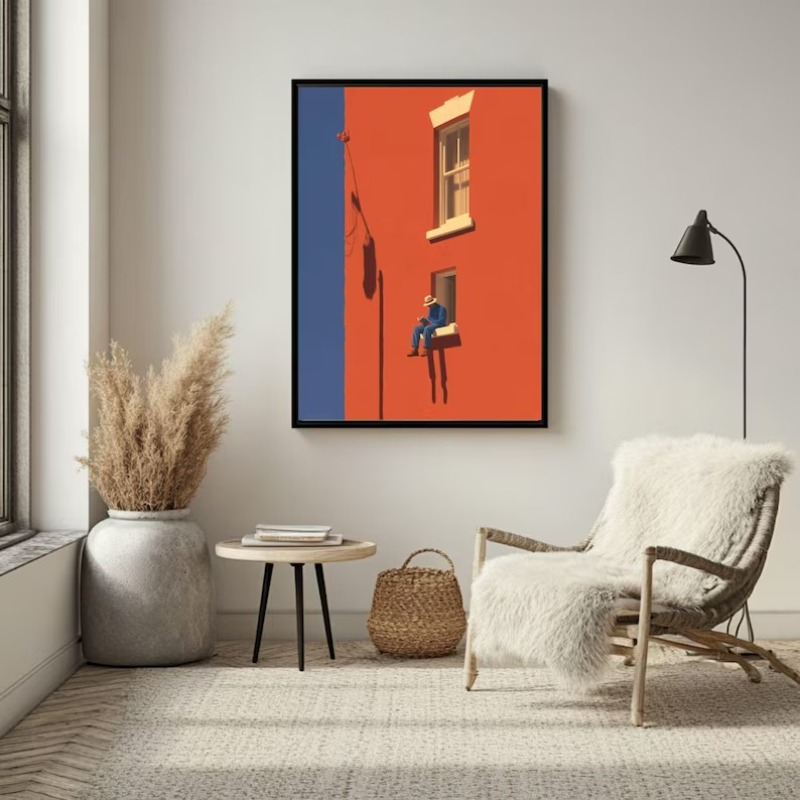 Vintage minimalistische abstra - Vintage Things Collection recensie en prijs