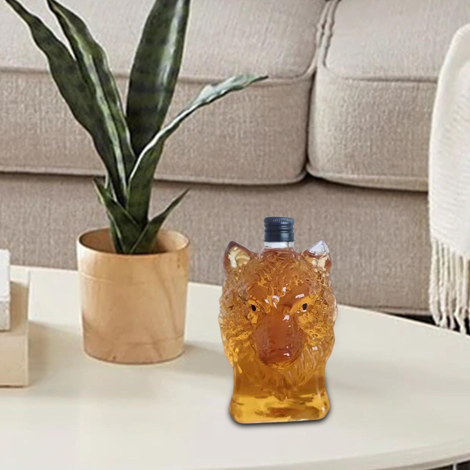 Whiskeyfles Wolfvormige wijnbe - Vintage Collectible Glass recensie en prijs
