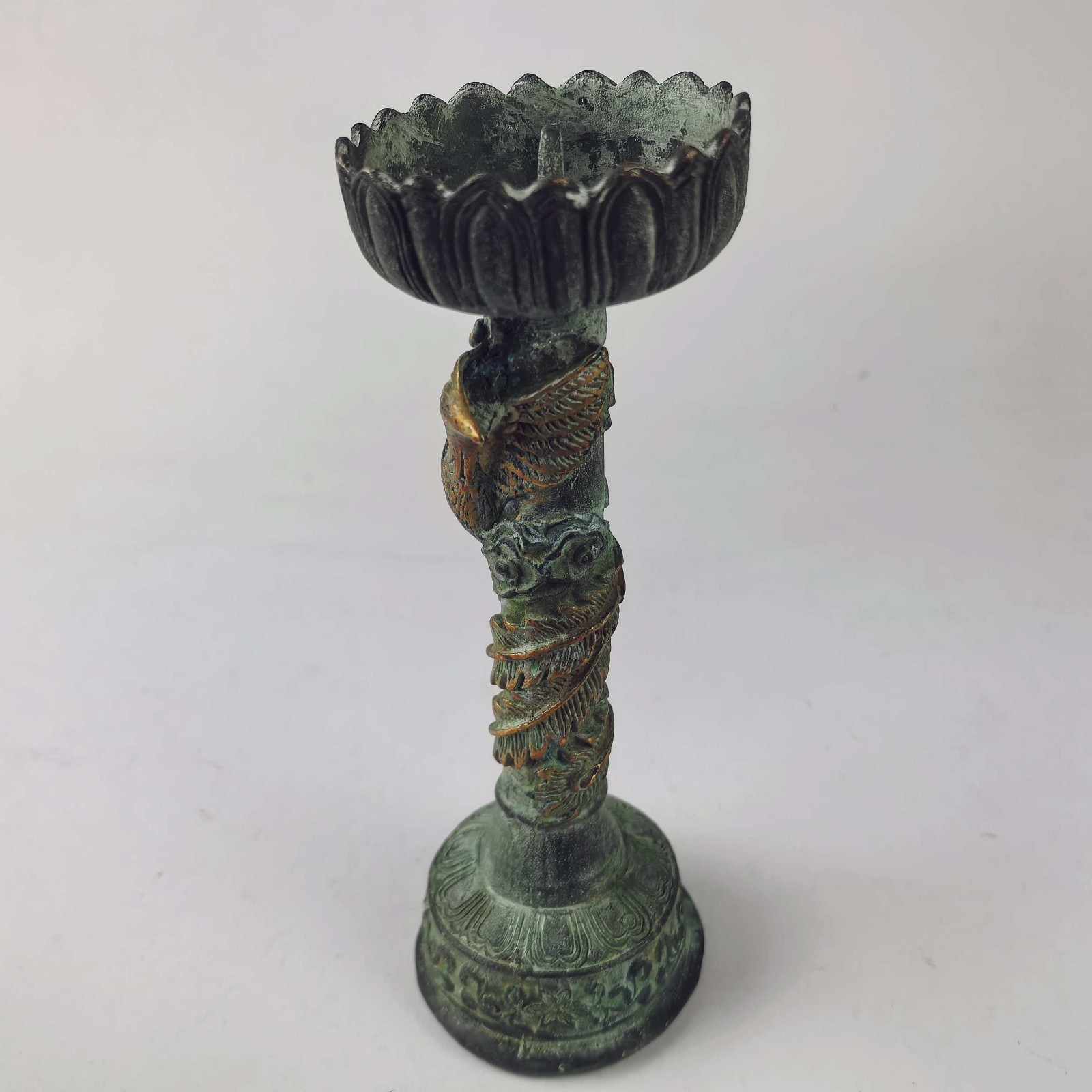 Oud bronzen reliëf, gegraveerd - Collectible Vintage Lamps recensie en prijs