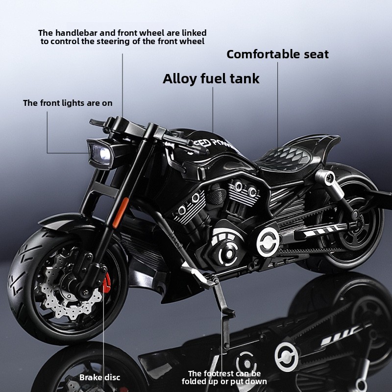 Simulatie 1:10 Alloy Harley Vi - Vintage And Collectible Toys recensie en prijs