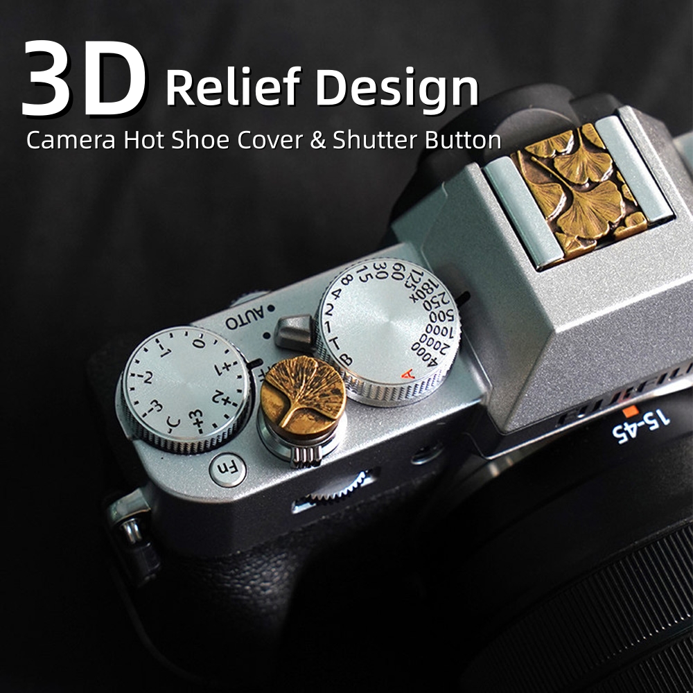 Metaal geëmbosseerde camera ho - Lens Cap Vintage recensie en prijs
