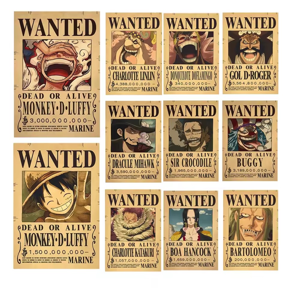 Anime One Piece Bounty Wanted  - Vintage And Collectible Toys recensie en prijs
