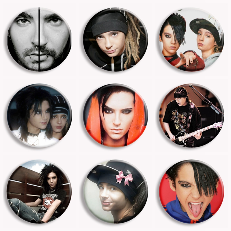 Rockband Tokio Hotel Kaulitz V - Vintage Collectible Pins recensie en prijs