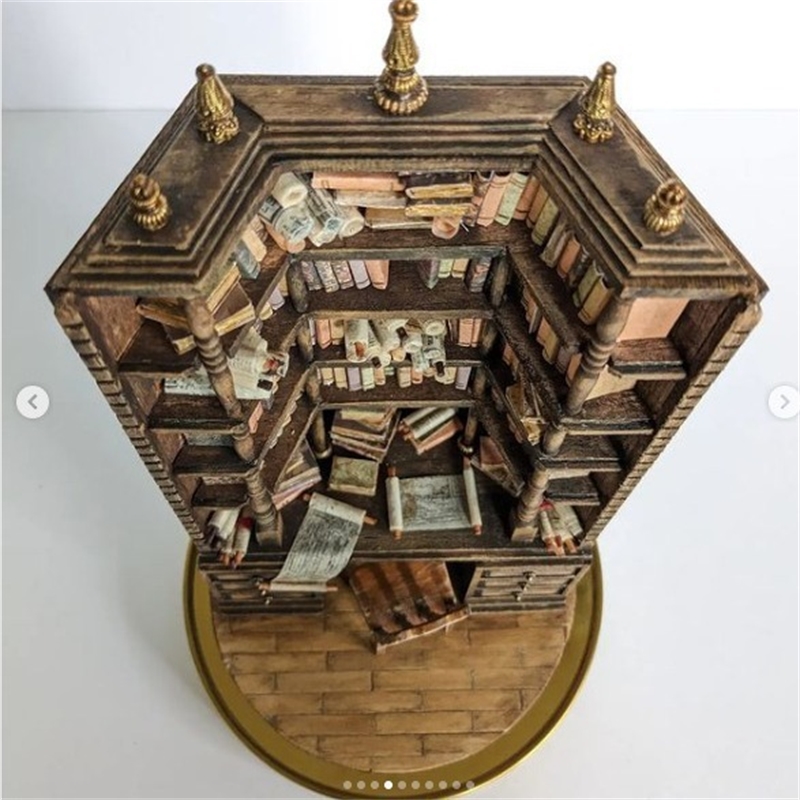 Miniatuur boekenkast boekenpla - Vintage Collectible Glass recensie en prijs