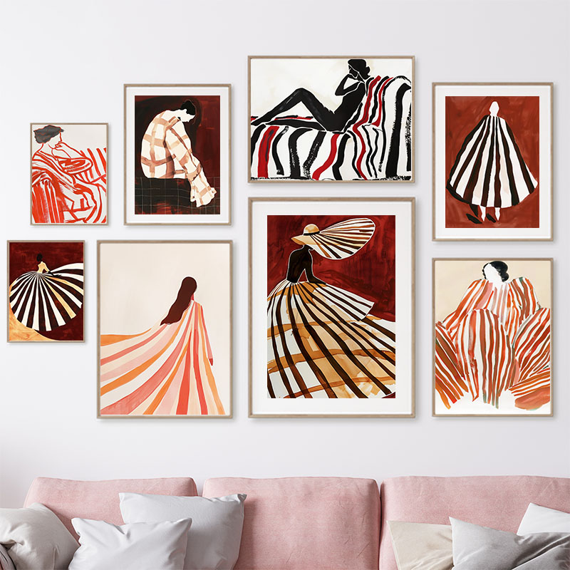 Rood Gestreepte Meisje Hoed Vi - Vintage Things Collection recensie en prijs