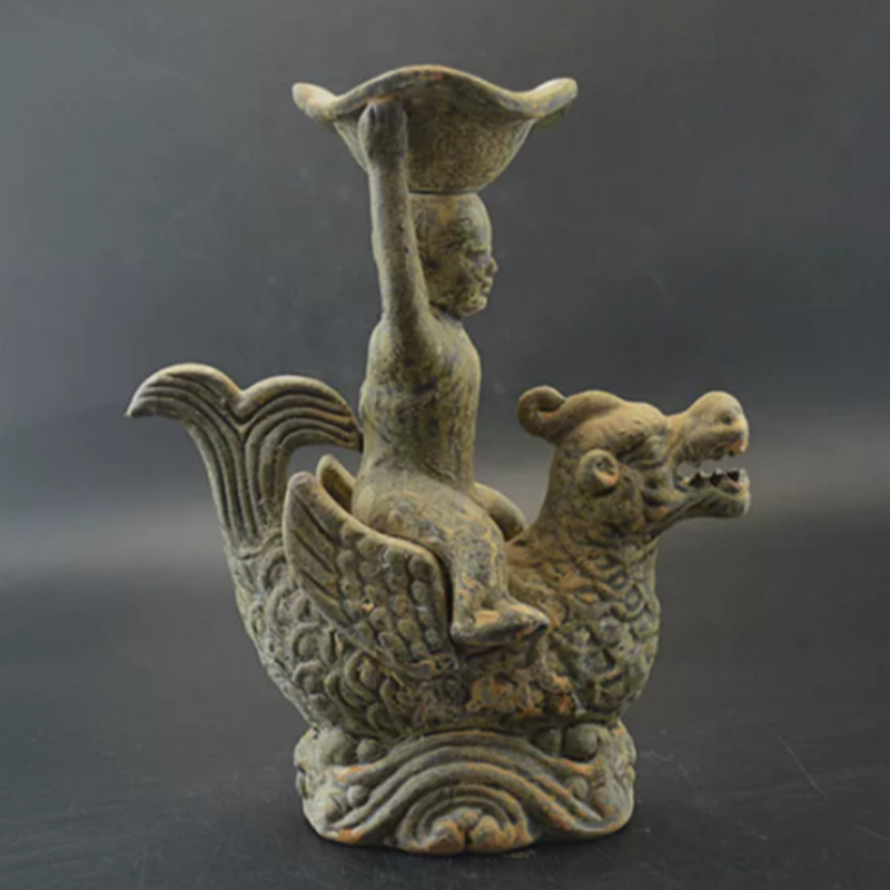Vintage Yue Kiln Qilin olielam - Collectible Vintage Lamps recensie en prijs