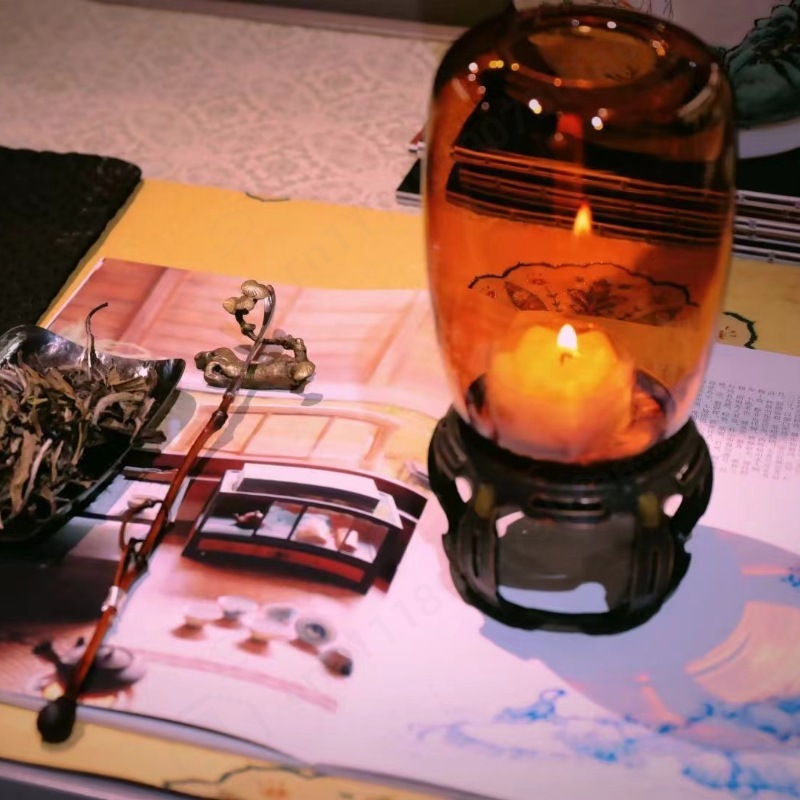Vintage glazen kaarsenhouder Z - Collectible Vintage Lamps recensie en prijs