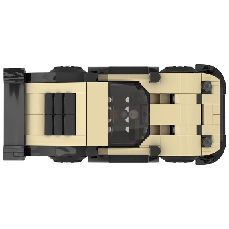 MOC Bouwstenenset Vintage 1971 - Vintage Collectible Cars recensie en prijs