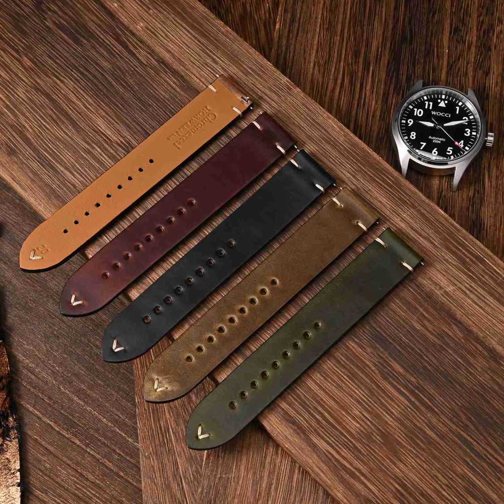 Wocci Olie Wax Lederen Horloge - Vintage Collectible Pins recensie en prijs